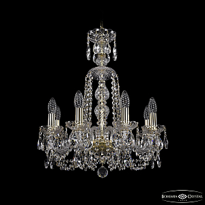 Подвесная люстра Bohemia Ivele Crystal 1402/8/160/XL-59 G