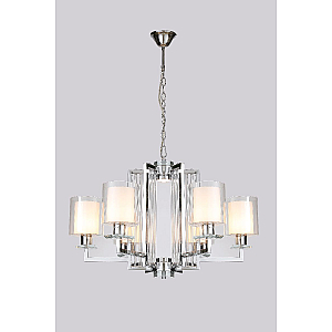 Подвесная люстра iLamp King RM6201-6 CR+CL