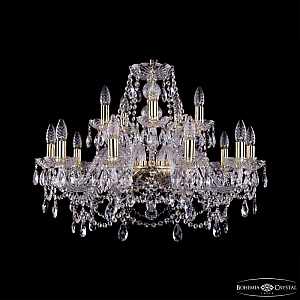 Подвесная люстра Bohemia Ivele Crystal 1411/10+5/240 G