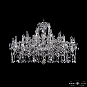 Подвесная люстра Bohemia Ivele Crystal 1413/16+8/400 Ni