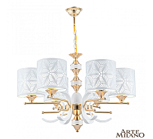 Подвесная люстра Arte Milano Florentia-2097 302097/6 Wh/Gd