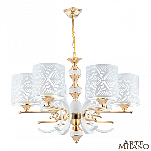 Подвесная люстра Arte Milano Florentia-2097 302097/6 Wh/Gd