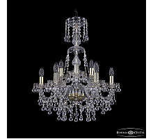 Подвесная люстра Bohemia Ivele Crystal 1409/6+3/195/XL-68 G