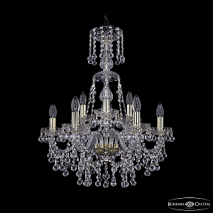Подвесная люстра Bohemia Ivele Crystal 1409/6+3/195/XL-68 G