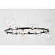 Подвесная люстра Lumina Deco LDP 7033-15 BK+CL