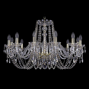 Подвесная люстра Bohemia Ivele Crystal 1402/12/300 G