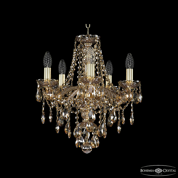 Подвесная люстра Bohemia Ivele Crystal 1415/5/141 G M721