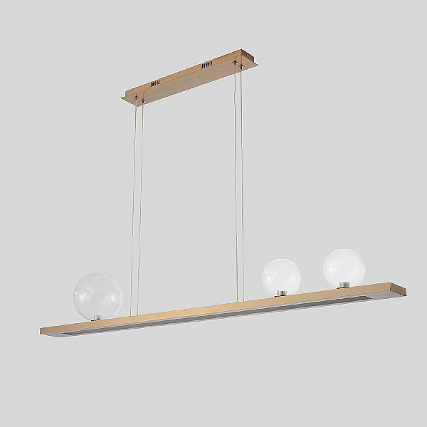Подвесная люстра Crystal Lux AHORA SP1 L1200 BRASS