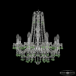 Подвесная люстра Bohemia Ivele Crystal 1410/8/195/h-60 Ni V5001