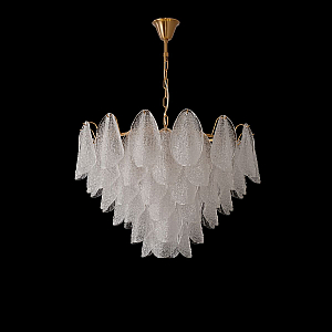 Подвесная люстра Crystal Lux EMILIA SP12 BRASS