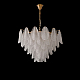 Подвесная люстра Crystal Lux EMILIA SP12 BRASS