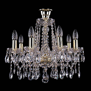 Подвесная люстра Bohemia Ivele Crystal 1413/8/165 G tube