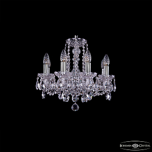Подвесная люстра Bohemia Ivele Crystal 1402/8/141 Ni