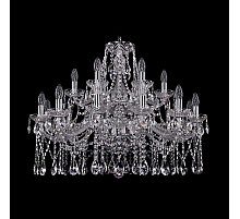 Подвесная люстра Bohemia Ivele Crystal 1413/12+6/300/2d Ni