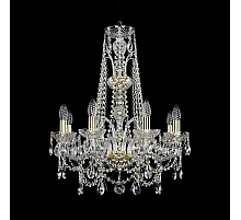 Подвесная люстра Bohemia Ivele Crystal 1411/8/195/XL-65 G