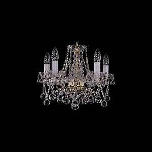 Подвесная люстра Bohemia Ivele Crystal 1413/5/141 G