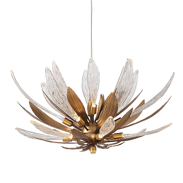 Подвесная люстра Delight Collection RP168416-19 bronze/clear