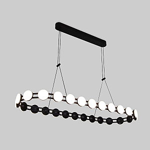 Подвесная люстра Eurosvet Tapioca 90332/26 черный a068075