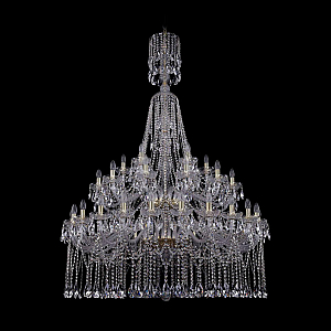 Подвесная люстра Bohemia Ivele Crystal 1413/24+12+6/460/XL-186/2d G
