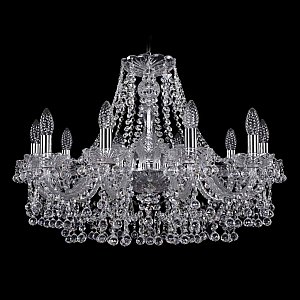 Подвесная люстра Bohemia Ivele Crystal 1409/10/240 Ni