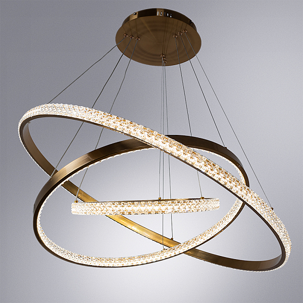 Подвесная светодиодная люстра Arte Lamp Orione A2182SP-160PB