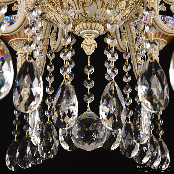 Подвесная люстра Bohemia Ivele Crystal AL79101/8/250 A WMG P Shampan/M-1G