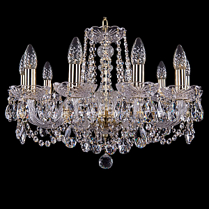 Подвесная люстра Bohemia Ivele Crystal 1402/10/195 G