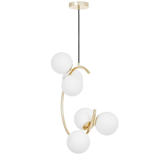 Подвесная люстра Lumina Deco Bonio LDP 7031-6 F.GD