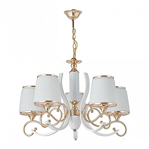 Подвесная люстра Arte Milano Florentia-3857 303857/5 Wh/Gd