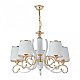 Подвесная люстра Arte Milano Florentia-3857 303857/5 Wh/Gd