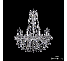 Подвесная люстра Bohemia Ivele Crystal 1409/10/195/h-63 Ni