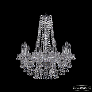 Подвесная люстра Bohemia Ivele Crystal 1409/10/195/h-63 Ni