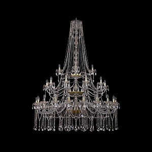 Подвесная люстра Bohemia Ivele Crystal 1413/20+10+5/530/h-201/3d G