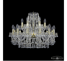 Подвесная люстра Bohemia Ivele Crystal 1409/12+6/240 G