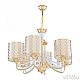 Подвесная люстра Arte Milano Florentia-3387 303387/6 Wh/Gd
