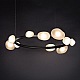 Подвесная люстра Delight Collection Matter 5055P/D910 black/white