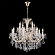 Подвесная люстра Crystal Lux CRISTELLE SP8+4 GOLD