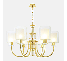 Подвесная люстра Crystal Lux ELENA SP6 GOLD