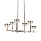 Подвесная люстра Delight Collection MD21020075 MD21020075-6B satin nickel