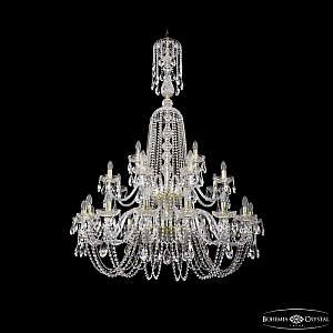 Подвесная люстра Bohemia Ivele Crystal 1402/16+8+4/400/XL-160/2d G