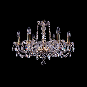 Подвесная люстра Bohemia Ivele Crystal 1402/6/195 G