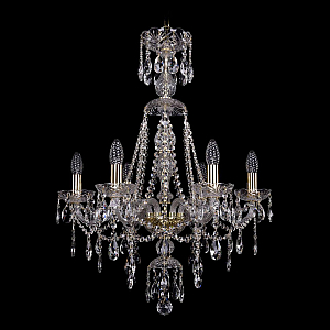 Подвесная люстра Bohemia Ivele Crystal 1415/6/200/XL-77 G