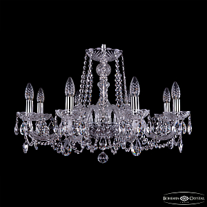 Подвесная люстра Bohemia Ivele Crystal 1402/8/240 Ni