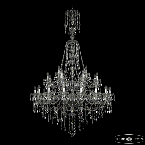 Подвесная люстра Bohemia Ivele Crystal 1415/16+8+4/400/XL-185/2d Ni