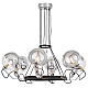 Подвесная люстра Lumina Deco LDP 9110-6 BK+CHR