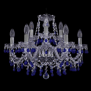 Подвесная люстра Bohemia Ivele Crystal 1410/6+3/195 Ni V3001