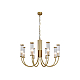 Подвесная люстра Newport 4558/C brass М0072095
