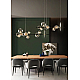 Подвесная люстра Delight Collection Art Deco Bubble KG1233P-7 black/clear