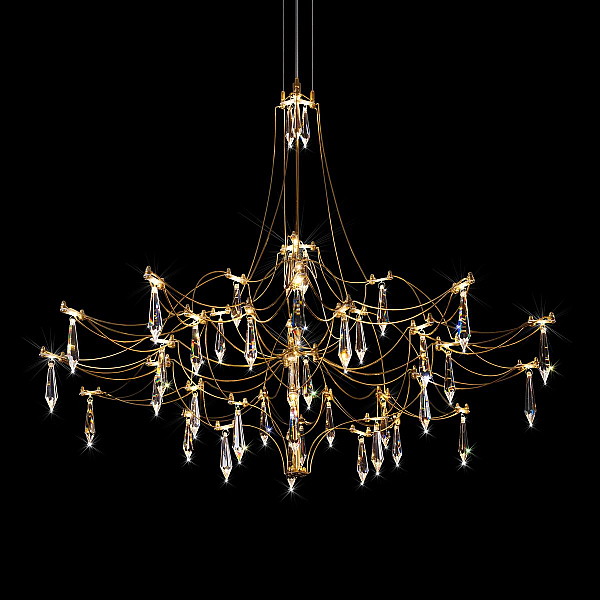 Подвесная люстра Loft IT Mira 10588/800 Gold Asfour