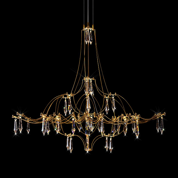 Подвесная люстра Loft IT Mira 10588/800 Gold Asfour